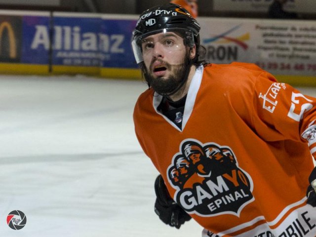 Photo hockey match Epinal  - Amiens  le 19/02/2016
