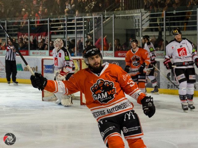 Photo hockey match Epinal  - Amiens  le 20/02/2016
