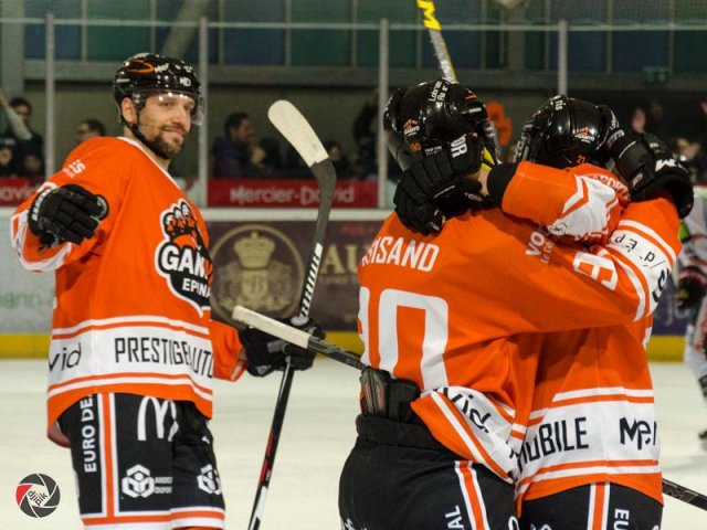 Photo hockey match Epinal  - Amiens  le 20/02/2016