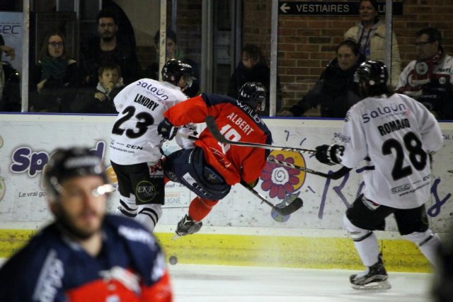 Photo hockey match Angers  - Brest  le 20/02/2016
