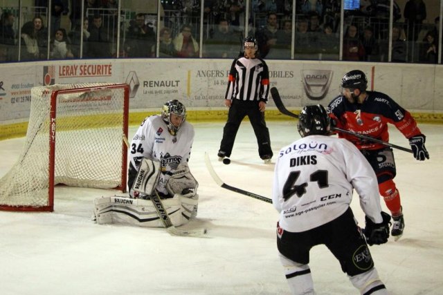 Photo hockey match Angers  - Brest  le 20/02/2016