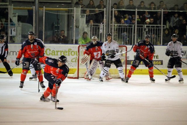 Photo hockey match Angers  - Brest  le 20/02/2016