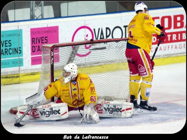Photo hockey match Bordeaux - Dijon  le 20/02/2016