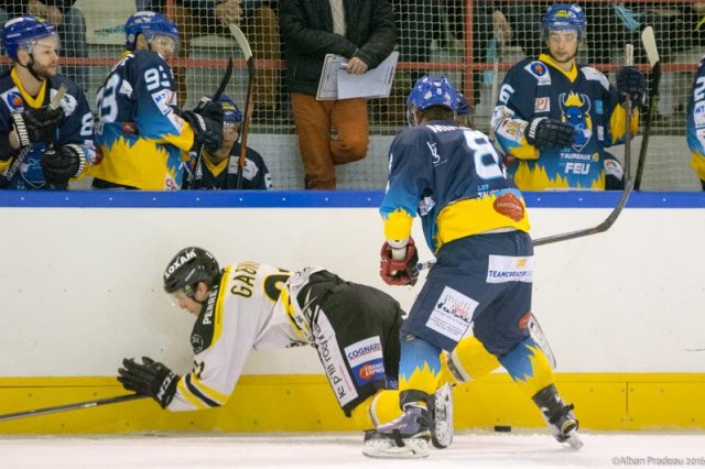 Photo hockey match Limoges - Roanne le 20/02/2016