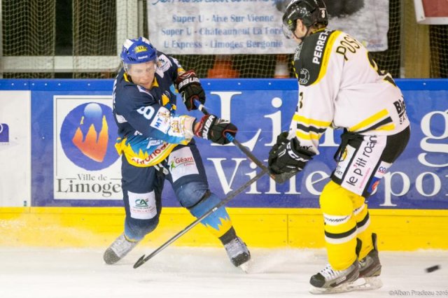 Photo hockey match Limoges - Roanne le 20/02/2016