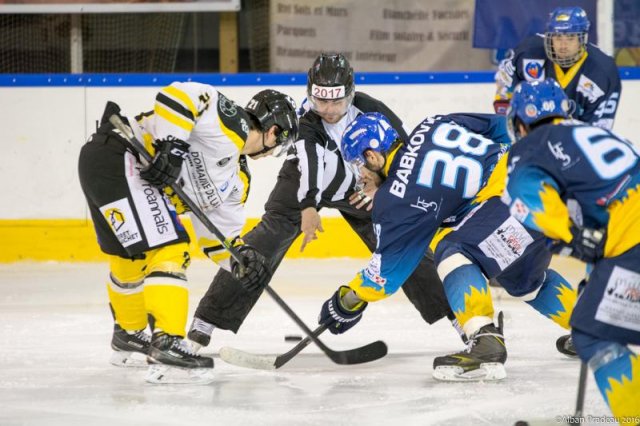 Photo hockey match Limoges - Roanne le 20/02/2016