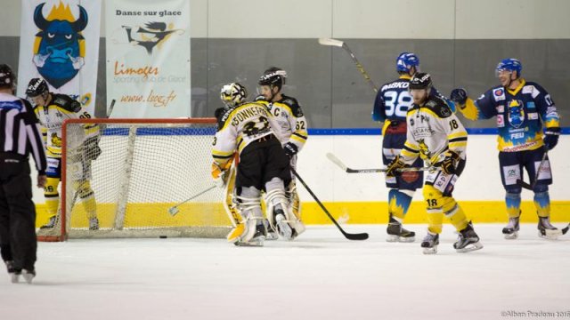 Photo hockey match Limoges - Roanne le 20/02/2016