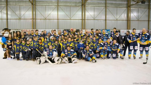Photo hockey match Limoges - Roanne le 20/02/2016
