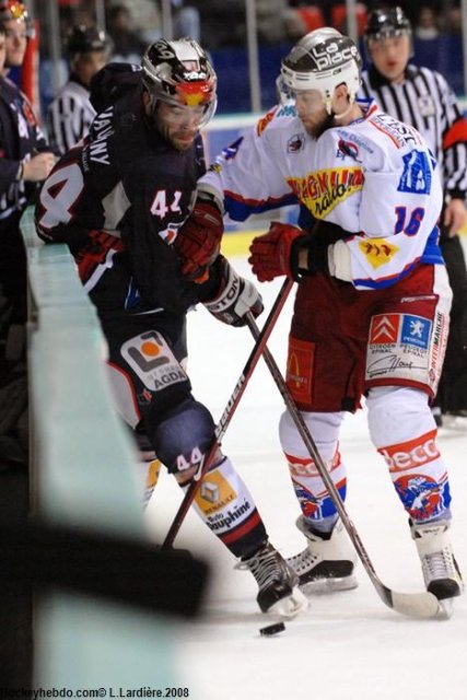 Photo hockey match Grenoble  - Epinal  le 24/01/2009