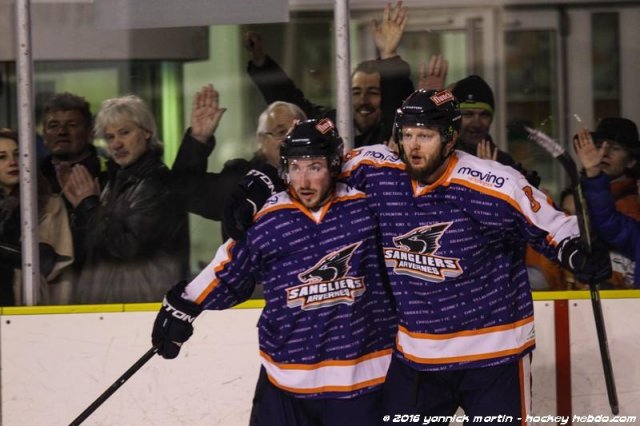 Photo hockey match Clermont-Ferrand - Chambéry le 20/02/2016