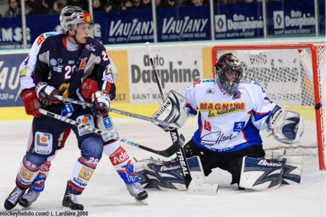 Photo hockey match Grenoble  - Epinal  le 24/01/2009