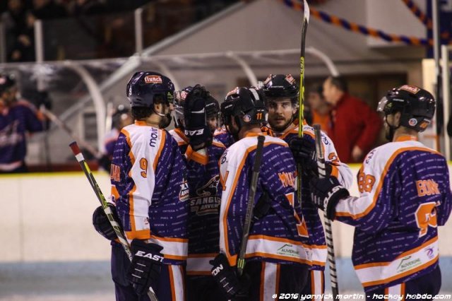 Photo hockey match Clermont-Ferrand - Chambéry le 20/02/2016