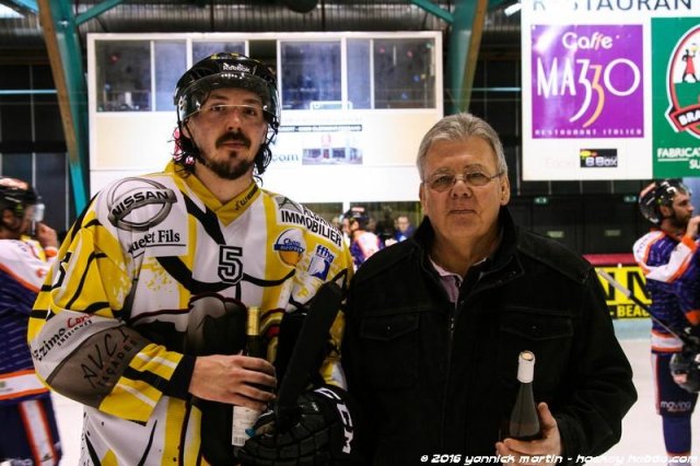 Photo hockey match Clermont-Ferrand - Chambéry le 20/02/2016