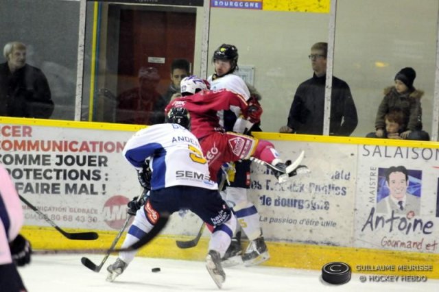 Photo hockey match Dijon  - Chamonix  le 23/02/2016