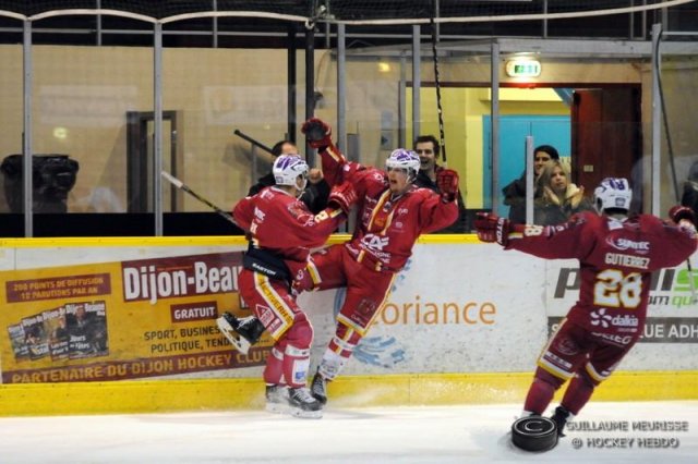 Photo hockey match Dijon  - Chamonix  le 23/02/2016