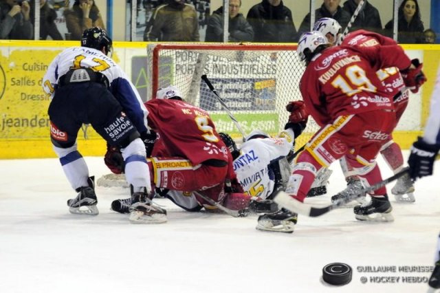 Photo hockey match Dijon  - Chamonix  le 23/02/2016