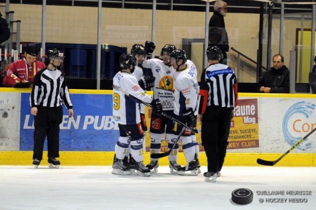 Photo hockey match Dijon  - Chamonix  le 23/02/2016