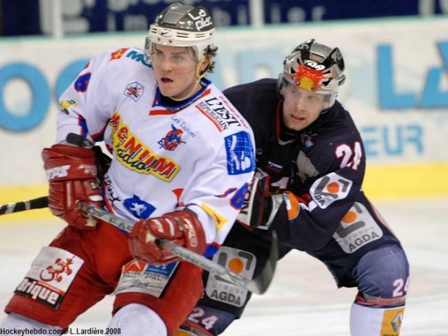 Photo hockey match Grenoble  - Epinal  le 24/01/2009
