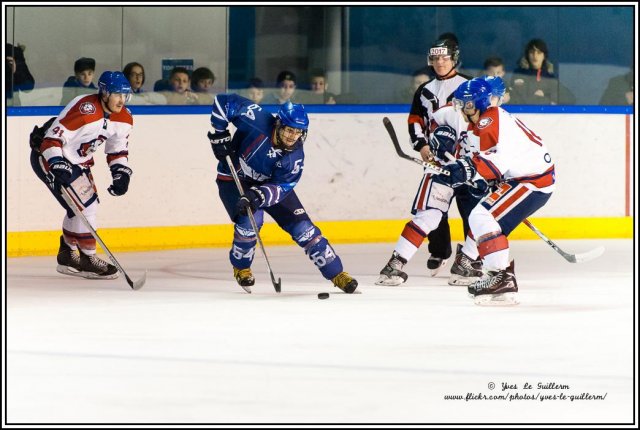 Photo hockey match Paris (FV) - Wasquehal Lille le 20/02/2016
