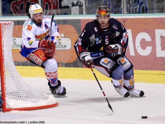 Photo hockey match Grenoble  - Epinal  le 24/01/2009