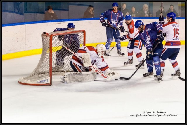 Photo hockey match Paris (FV) - Wasquehal Lille le 20/02/2016