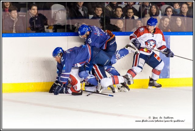 Photo hockey match Paris (FV) - Wasquehal Lille le 20/02/2016