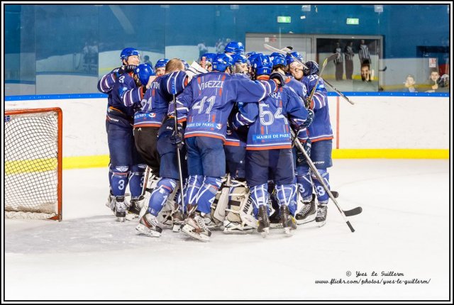 Photo hockey match Paris (FV) - Wasquehal Lille le 20/02/2016