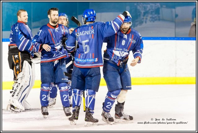 Photo hockey match Paris (FV) - Wasquehal Lille le 20/02/2016