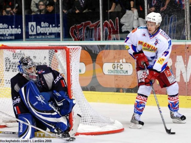 Photo hockey match Grenoble  - Epinal  le 24/01/2009