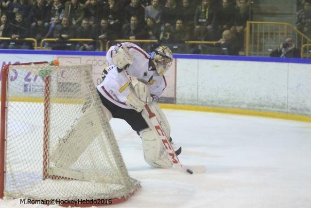 Photo hockey match Rouen - Grenoble  le 24/02/2016