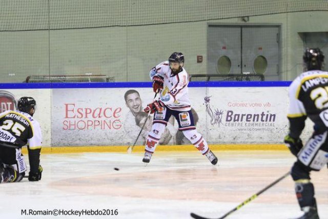 Photo hockey match Rouen - Grenoble  le 24/02/2016