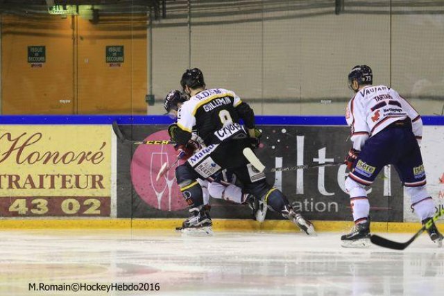 Photo hockey match Rouen - Grenoble  le 24/02/2016