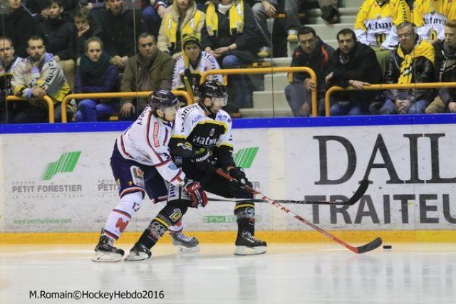 Photo hockey match Rouen - Grenoble  le 24/02/2016