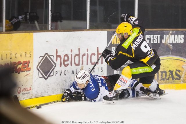 Photo hockey match Strasbourg  - Gap  le 23/02/2016