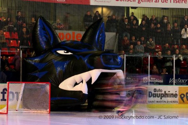 Photo hockey match Grenoble  - Epinal  le 24/01/2009
