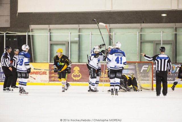 Photo hockey match Strasbourg  - Gap  le 23/02/2016