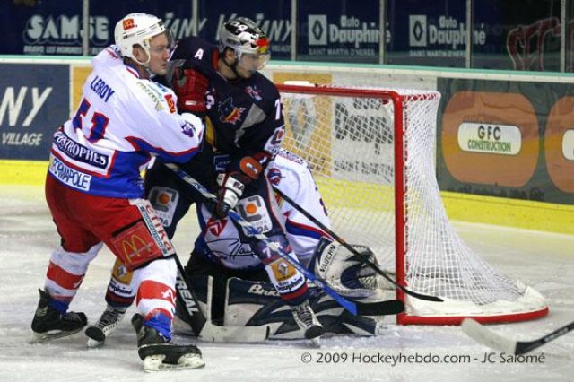Photo hockey match Grenoble  - Epinal  le 24/01/2009