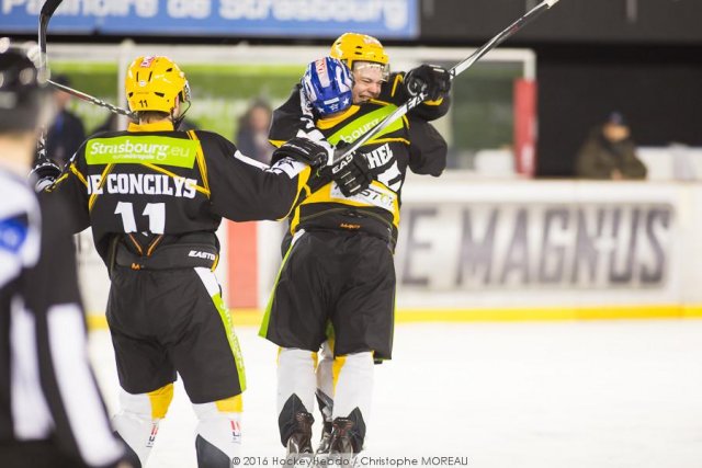 Photo hockey match Strasbourg  - Gap  le 24/02/2016