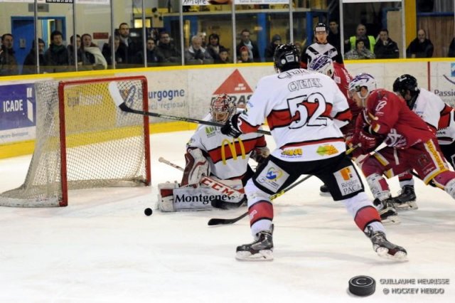 Photo hockey match Dijon  - Briançon  le 27/02/2016