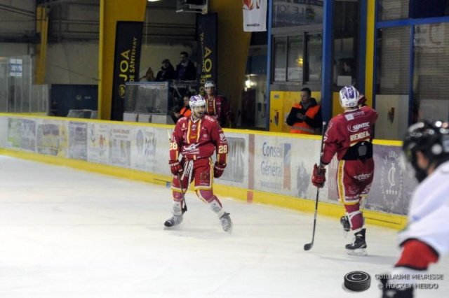 Photo hockey match Dijon  - Briançon  le 27/02/2016