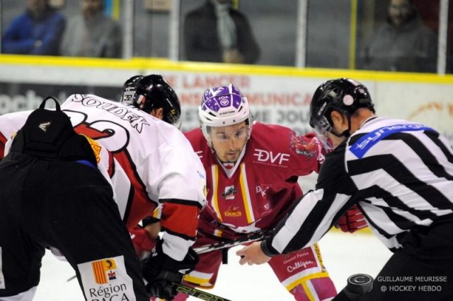 Photo hockey match Dijon  - Briançon  le 27/02/2016