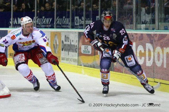 Photo hockey match Grenoble  - Epinal  le 24/01/2009