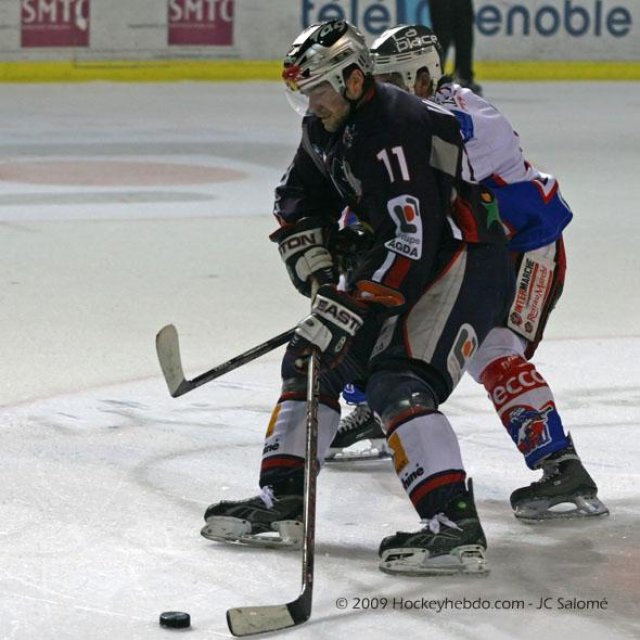 Photo hockey match Grenoble  - Epinal  le 24/01/2009