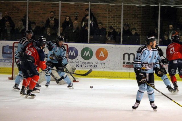 Photo hockey match Angers  - Brest  le 27/02/2016