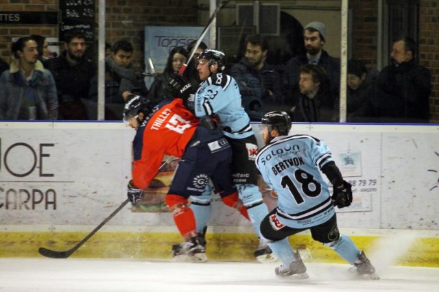 Photo hockey match Angers  - Brest  le 27/02/2016