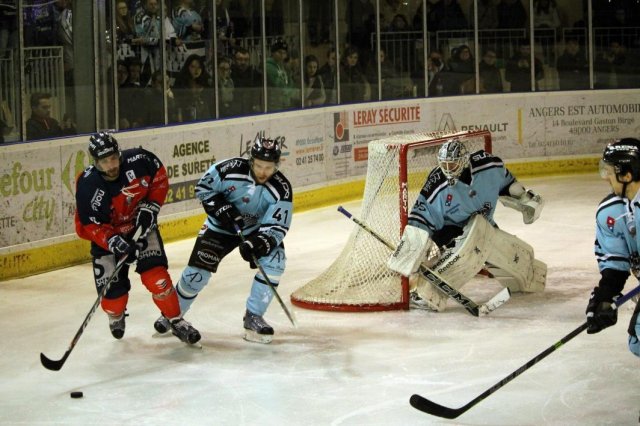 Photo hockey match Angers  - Brest  le 27/02/2016