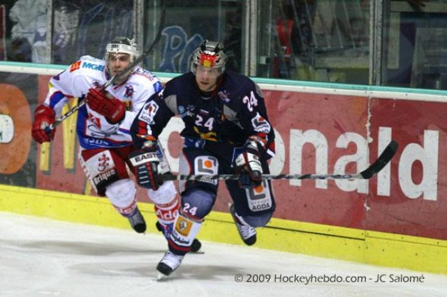 Photo hockey match Grenoble  - Epinal  le 24/01/2009