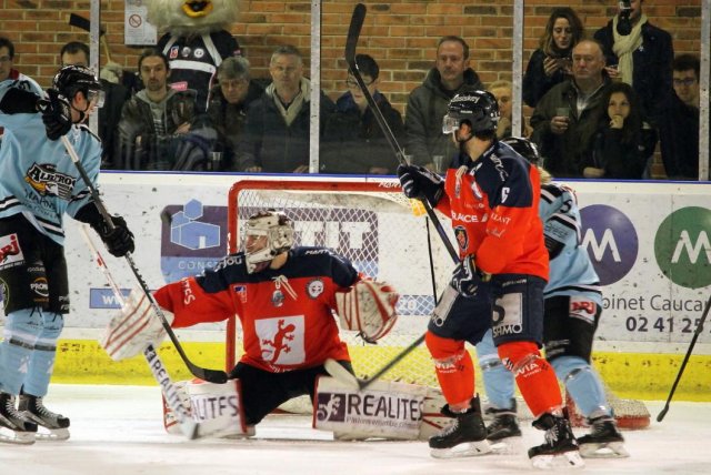 Photo hockey match Angers  - Brest  le 27/02/2016