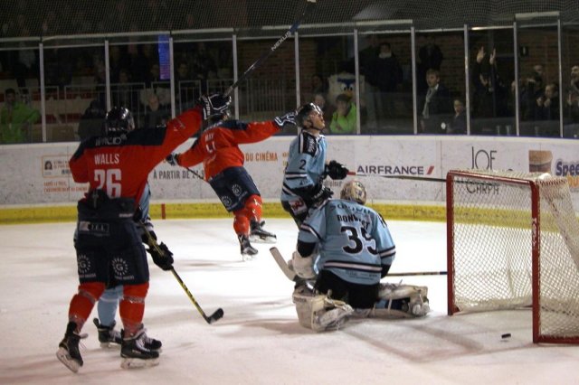 Photo hockey match Angers  - Brest  le 27/02/2016