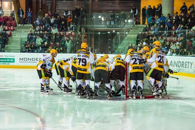 Photo hockey match Gap  - Strasbourg  le 27/02/2016